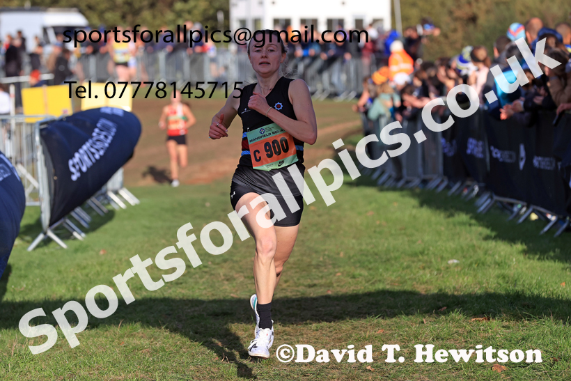 Senior Womens 2025 National Cross Country Relays, Berry Hill Park, Mansfield. Photo: David T. Hewitson/Sports for All Pics